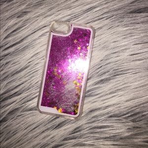 FALLING GLITTER IPHONE 5/5S CASE!